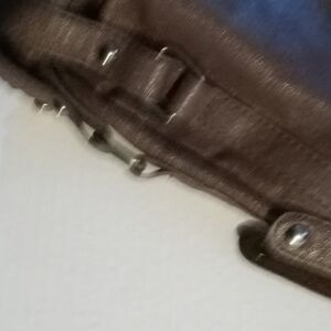 Brown studded Shoulder Bag